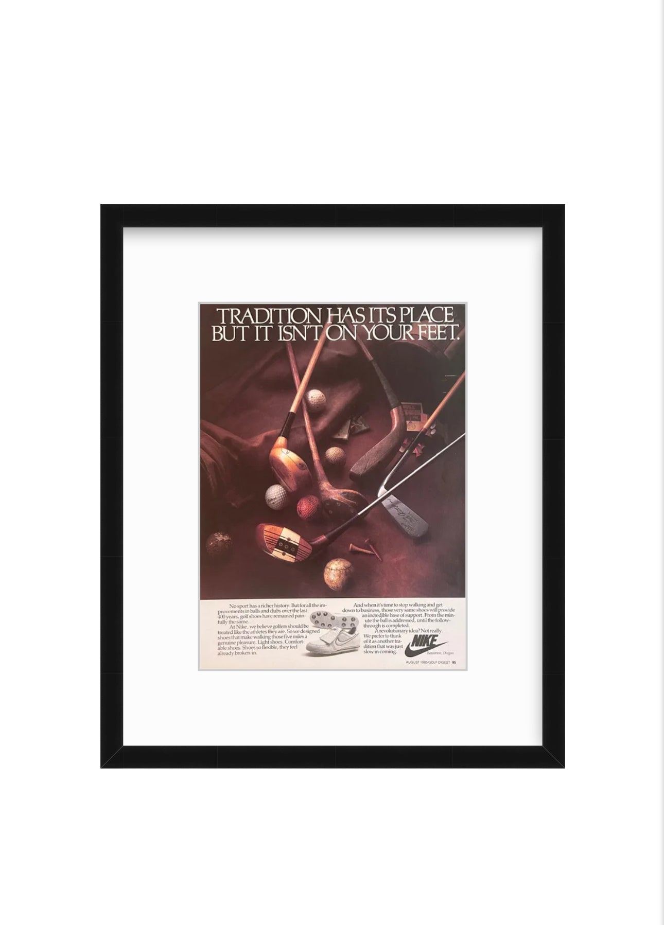 Nike Golf Shoes – “Tradition Has Its Place” – Par & Precision