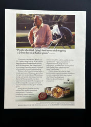 Arnold Palmer x Rolex – Pilot, Icon, Pioneer - 1980s