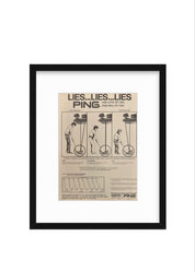 Vintage PING Golf Ad – “LIES… LIES… LIES” (1970s)