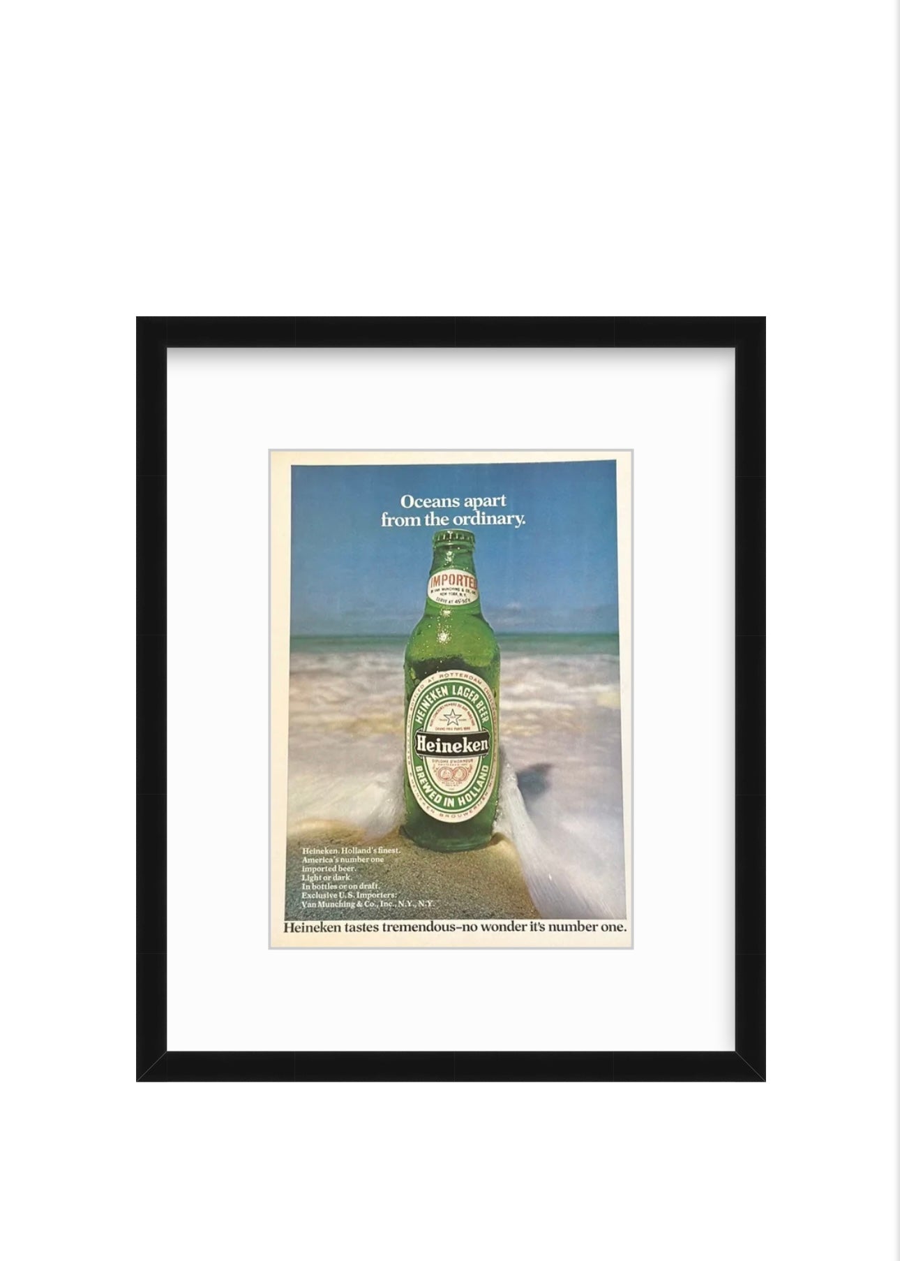 “Oceans Apart from the Ordinary” – Heineken (1980s)