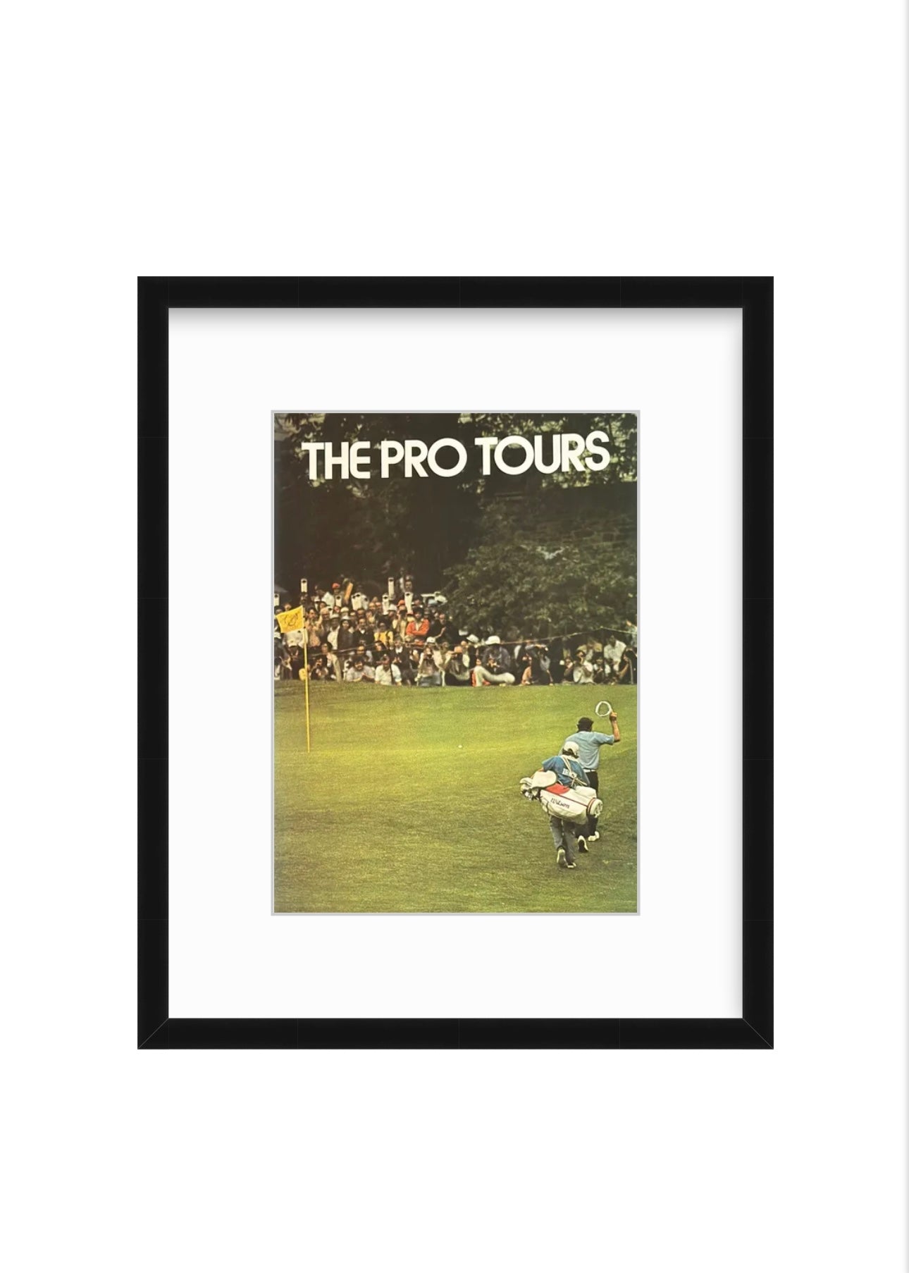 Vintage “The Pro Tours” Golf Ad – 1970s