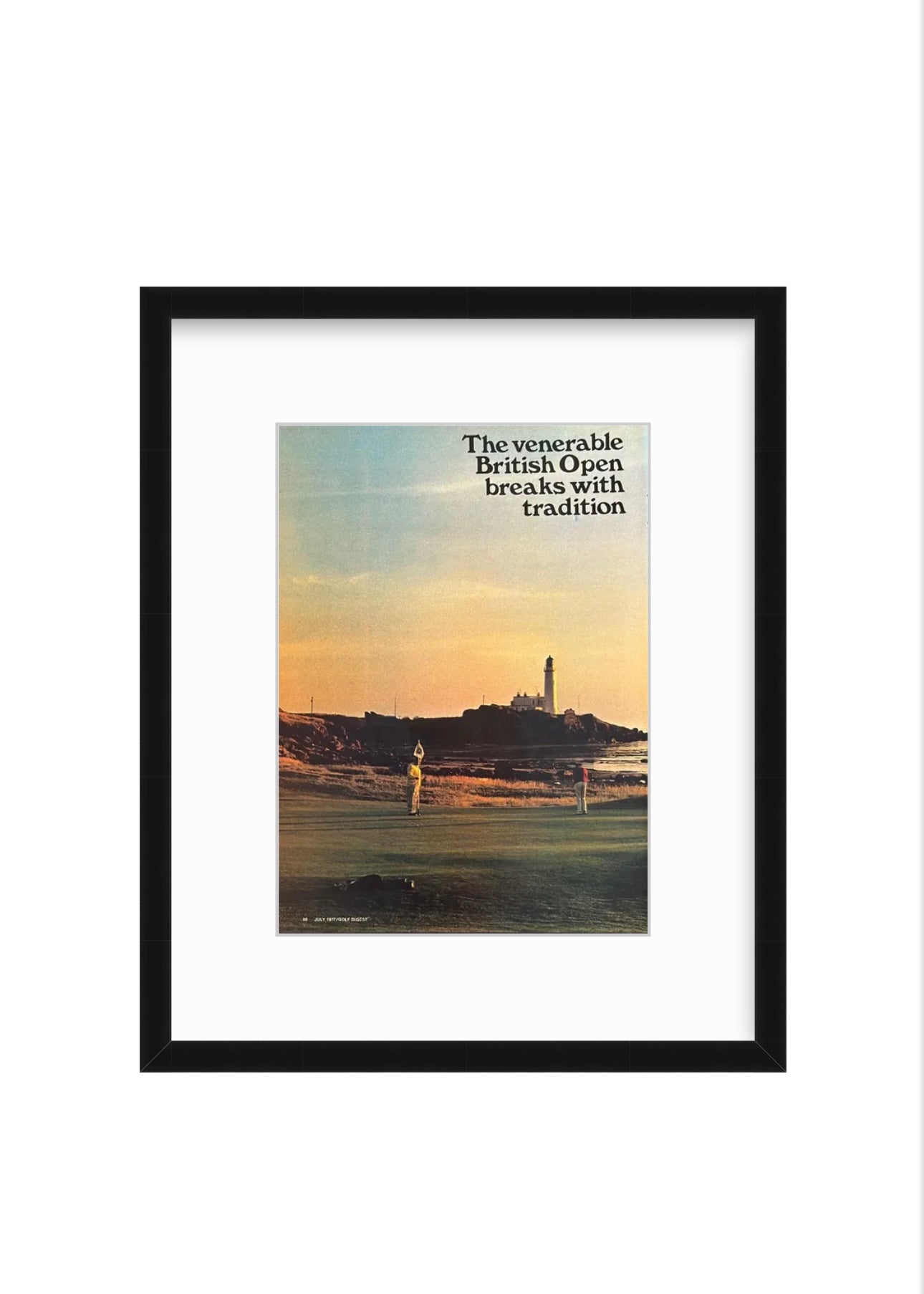 “The British Open Breaks with Tradition” – Turnberry, 1977