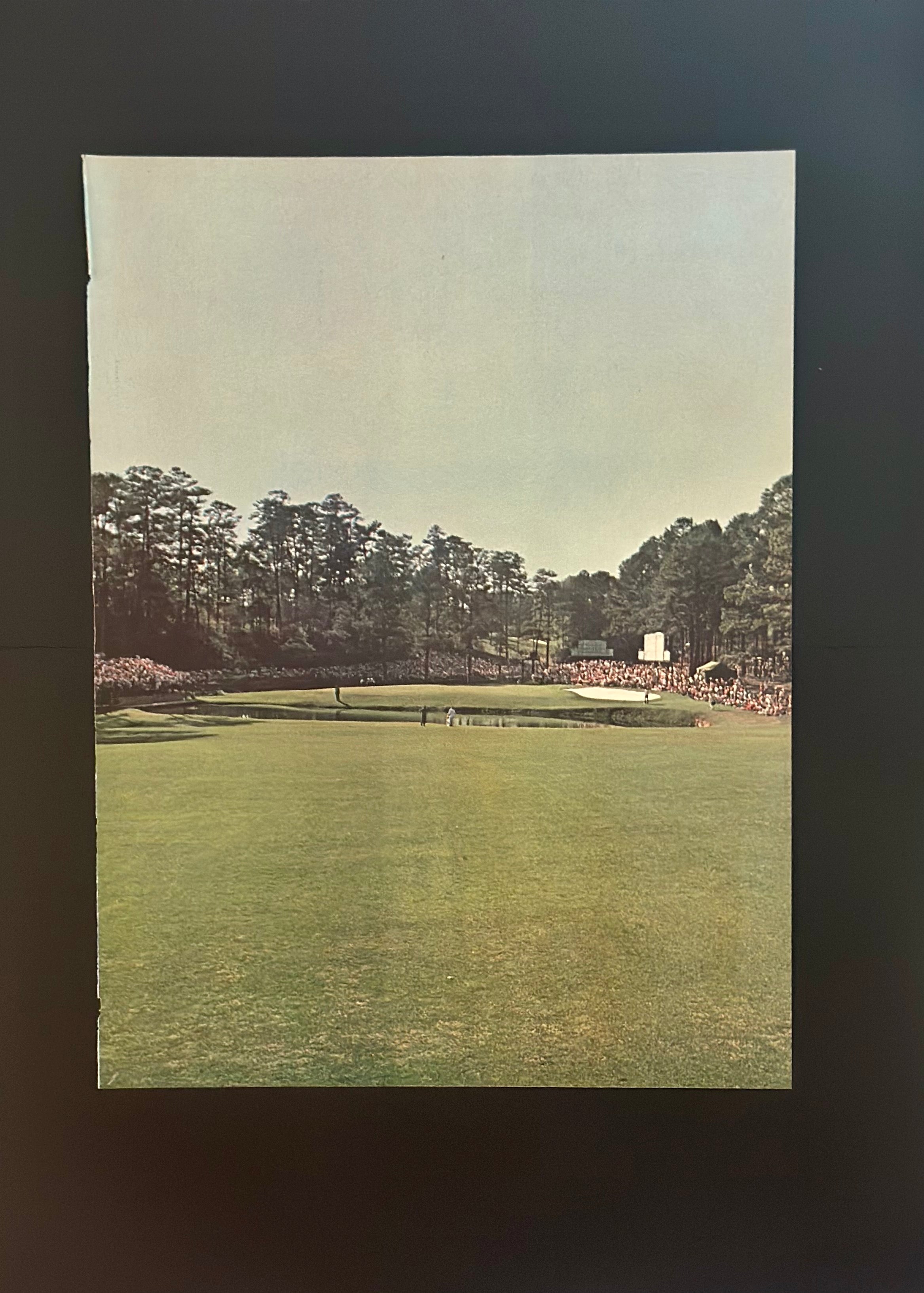 Amen Corner – Vintage Tournament Print (1979s)