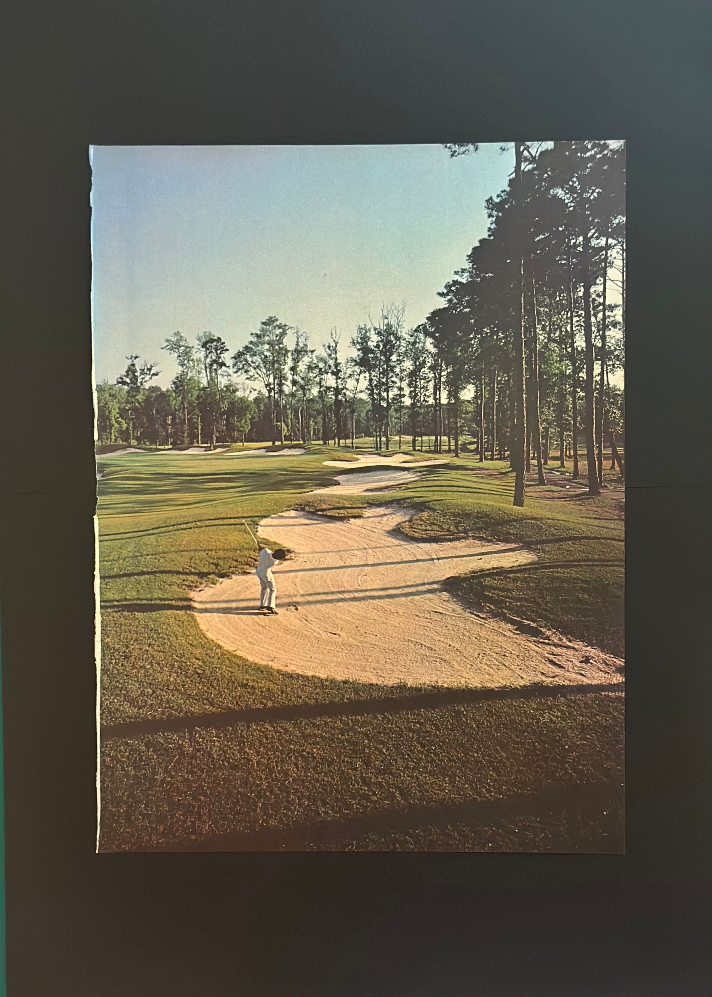 Bunker Practice at Pinehurst – 1979