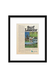 Surf Lessons – 1979 Hawaii Golf Resorts Ad