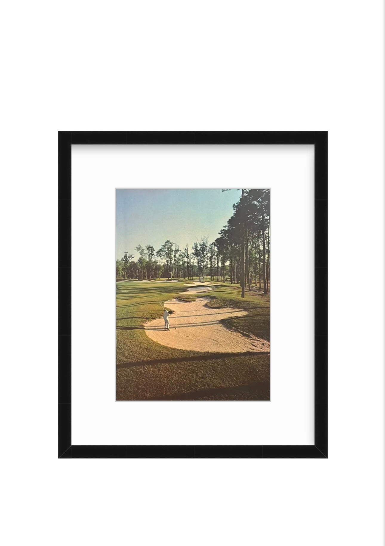 Bunker Practice at Pinehurst – 1979