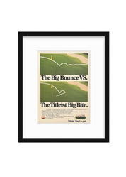 The Titleist Big Bite – Vintage Golf Ball Ad