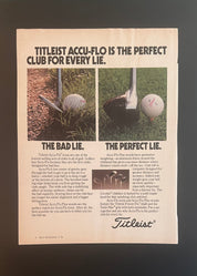 Titleist – “The Perfect Club for Every Lie” (1979)