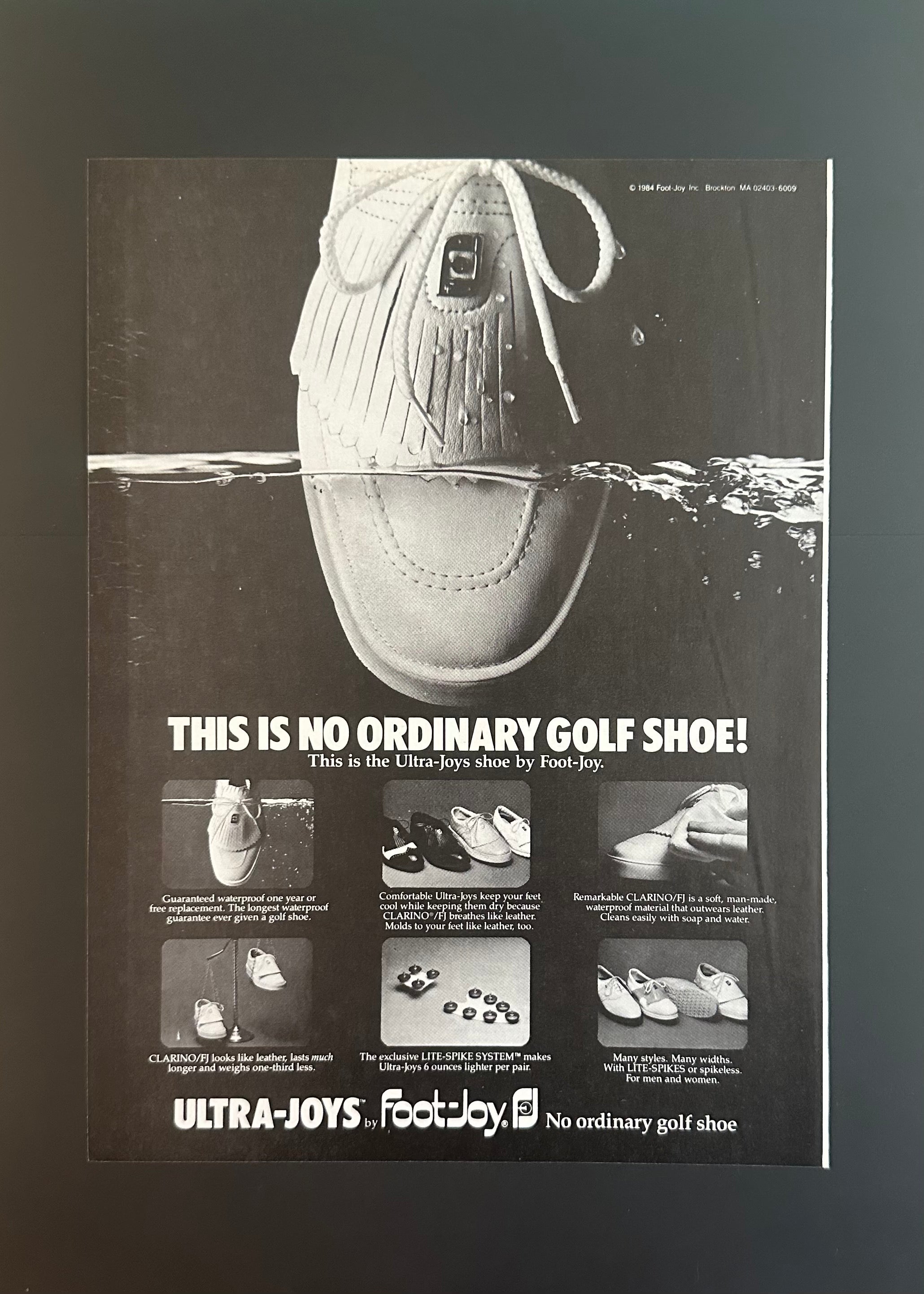 FJ – “This Is No Ordinary Golf Shoe!” (1984)