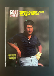 Lee Trevino – “Tournament and TV Golf Guide” (August 1985)