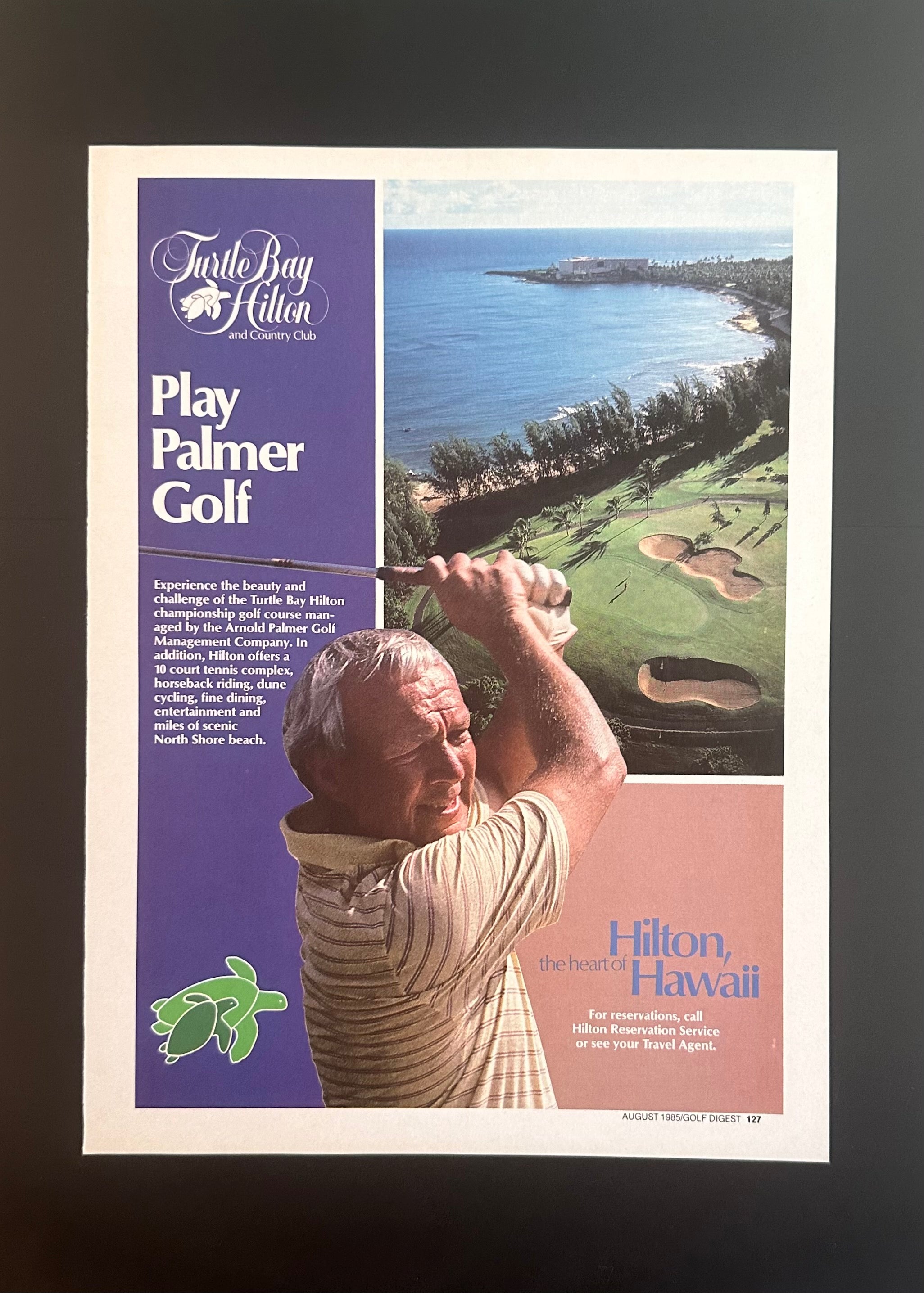 Turtle Bay Hilton – “Play Palmer Golf” (1985)