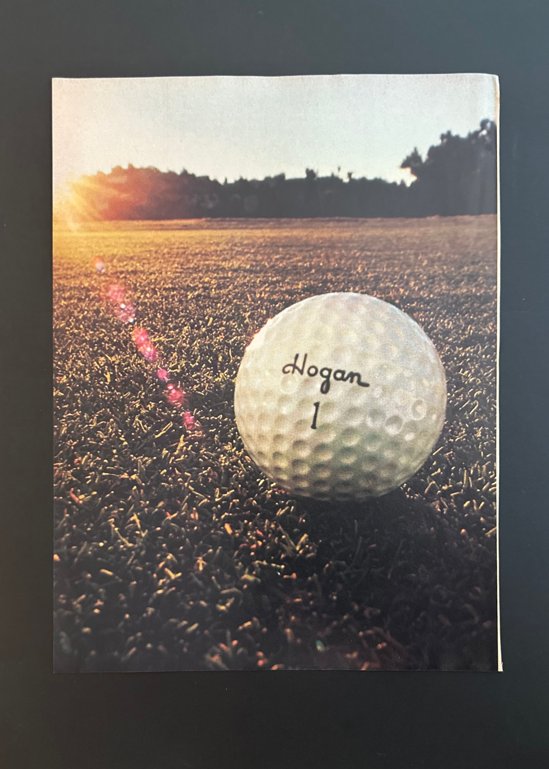Hogan Golf Balls – “Sunrise on the Fairway” (1980s)