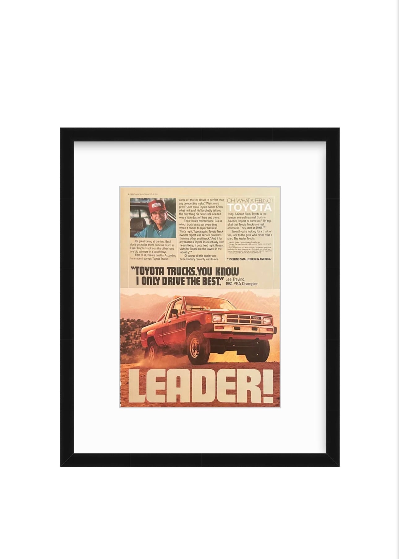 Lee Trevino – “You Know I Only Drive the Best”