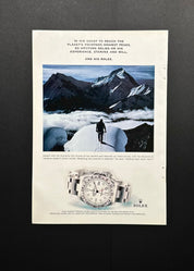 Rolex Explorer II x Ed Viesturs – Summit Ad