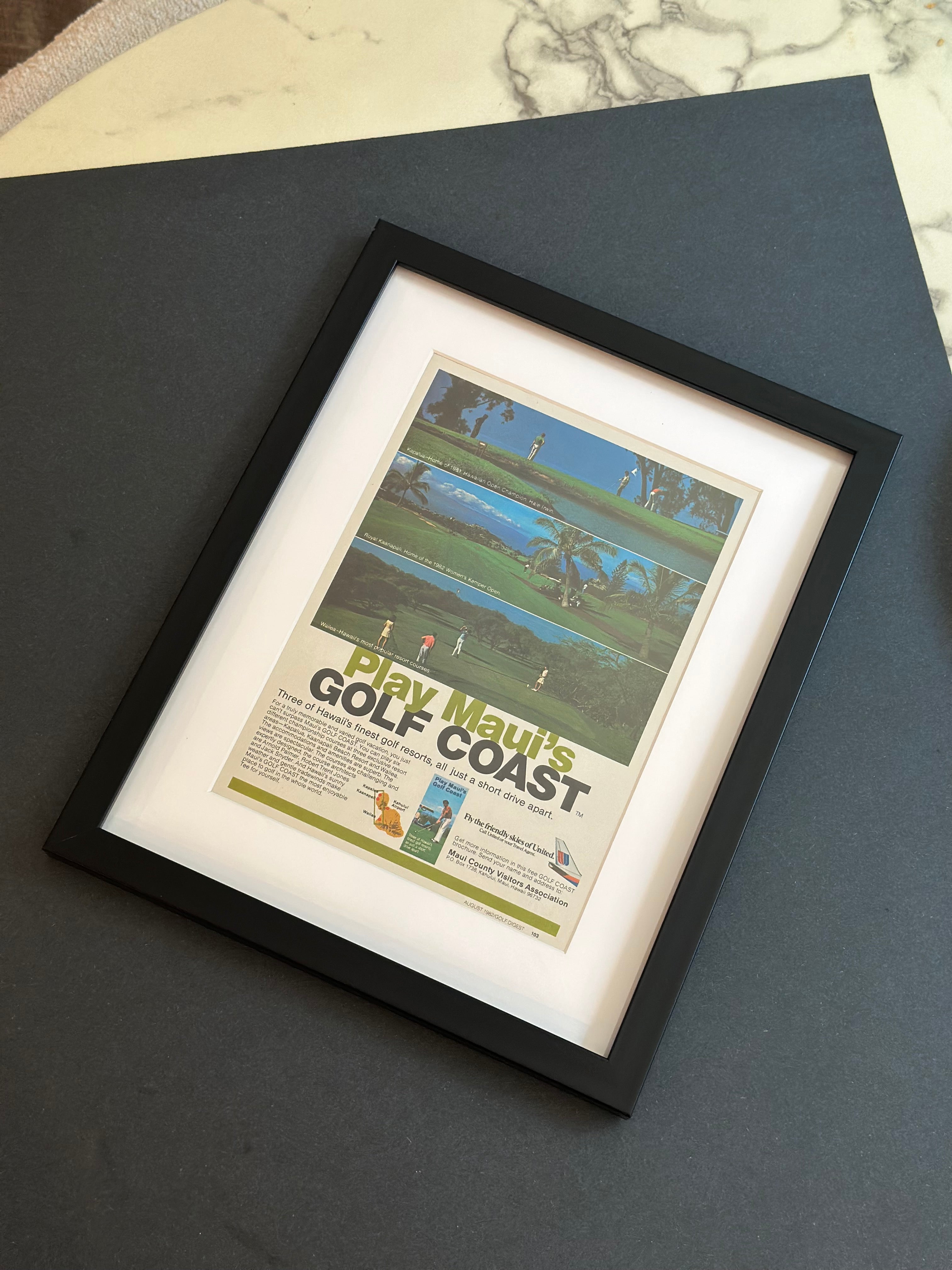 Play Maui’s Golf Coast – 1982 (SOLD)
