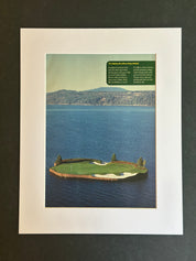 Coeur d'Alene Floating Green – Vintage Promotional Ad (SOLD)