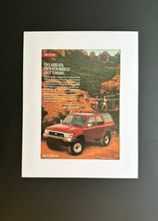 Vintage Toyota 4Runner Ad – “Put Yourself Out There” (1990s)