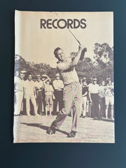 Vintage Golf “Records” Photo – Ben Hogan Tribute (1950s Style)