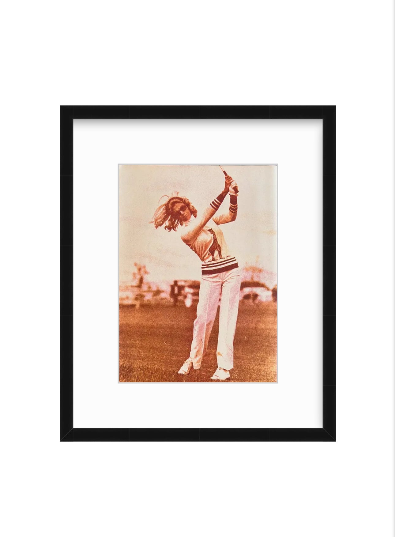 Judy Rankin – 1970s Golf Style Print