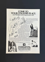“Come to Your Country Place” – Playboy Resort & Country Clubs Ad