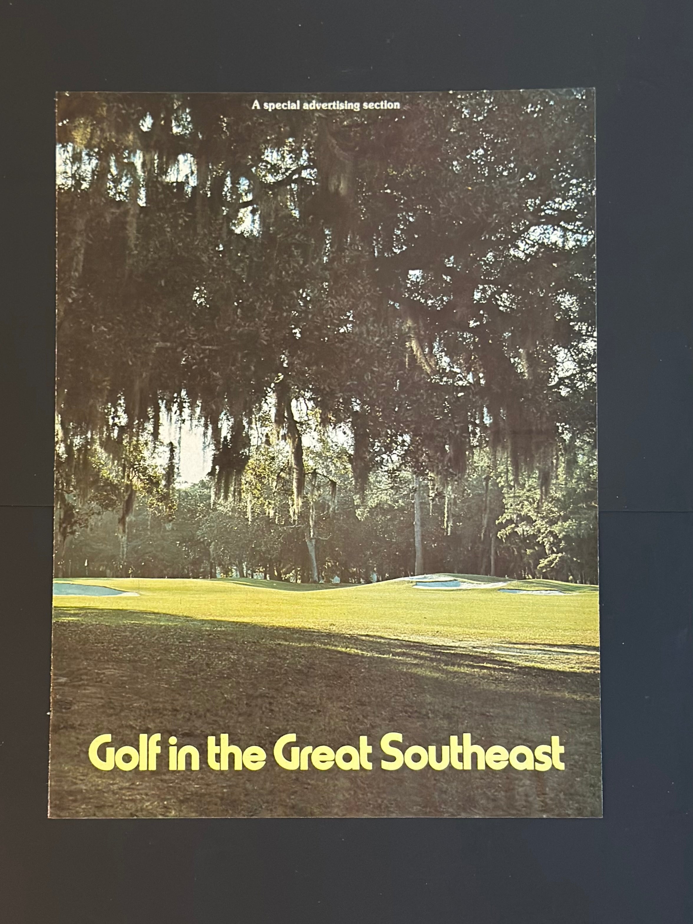 Golf in the Great Southeast – Vintage Ad