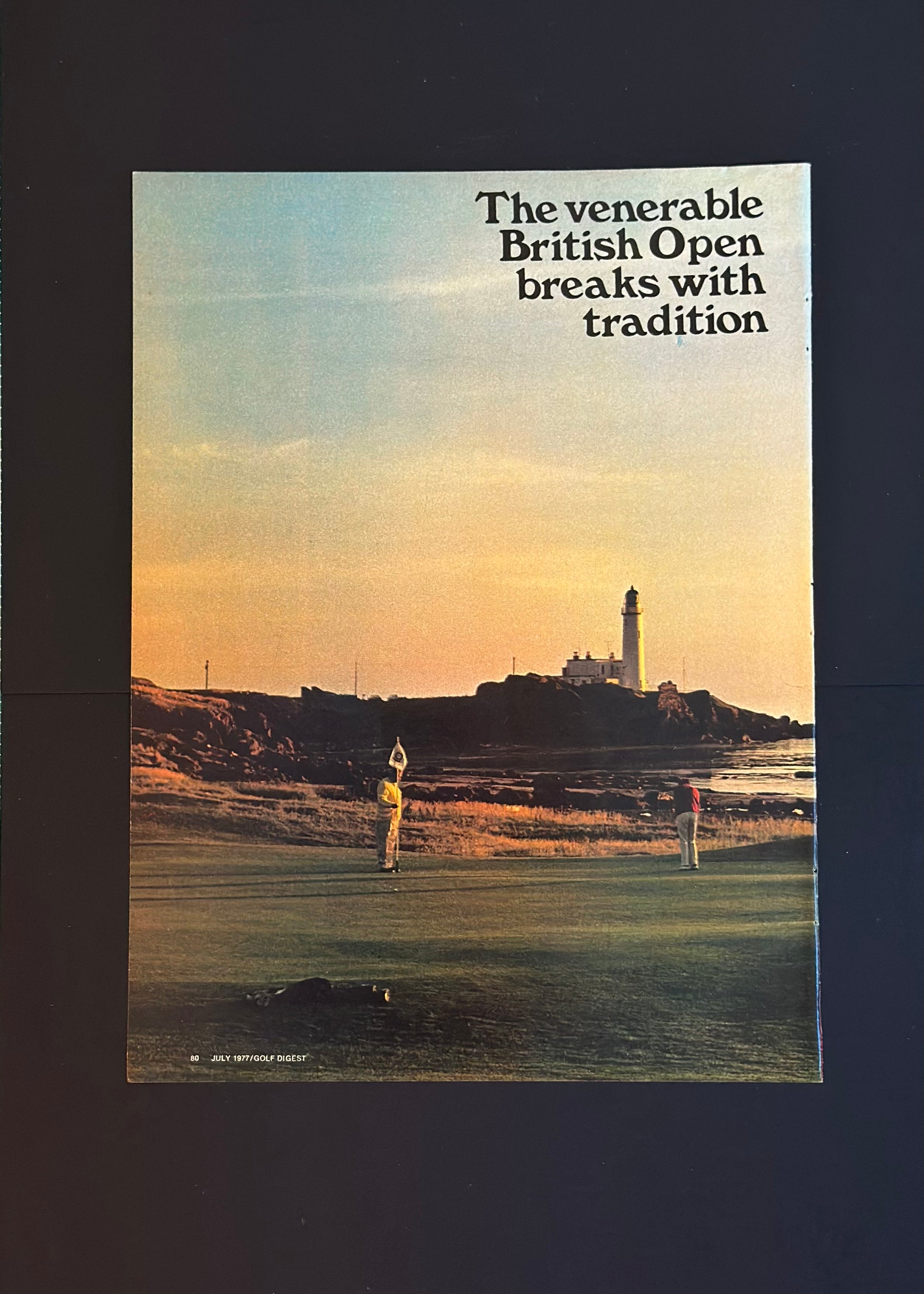 “The British Open Breaks with Tradition” – Turnberry, 1977