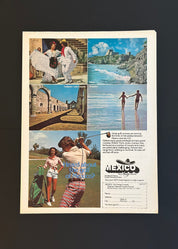Vintage 1970s Mexico Tourism Ad – Golf, Culture & Coastlines