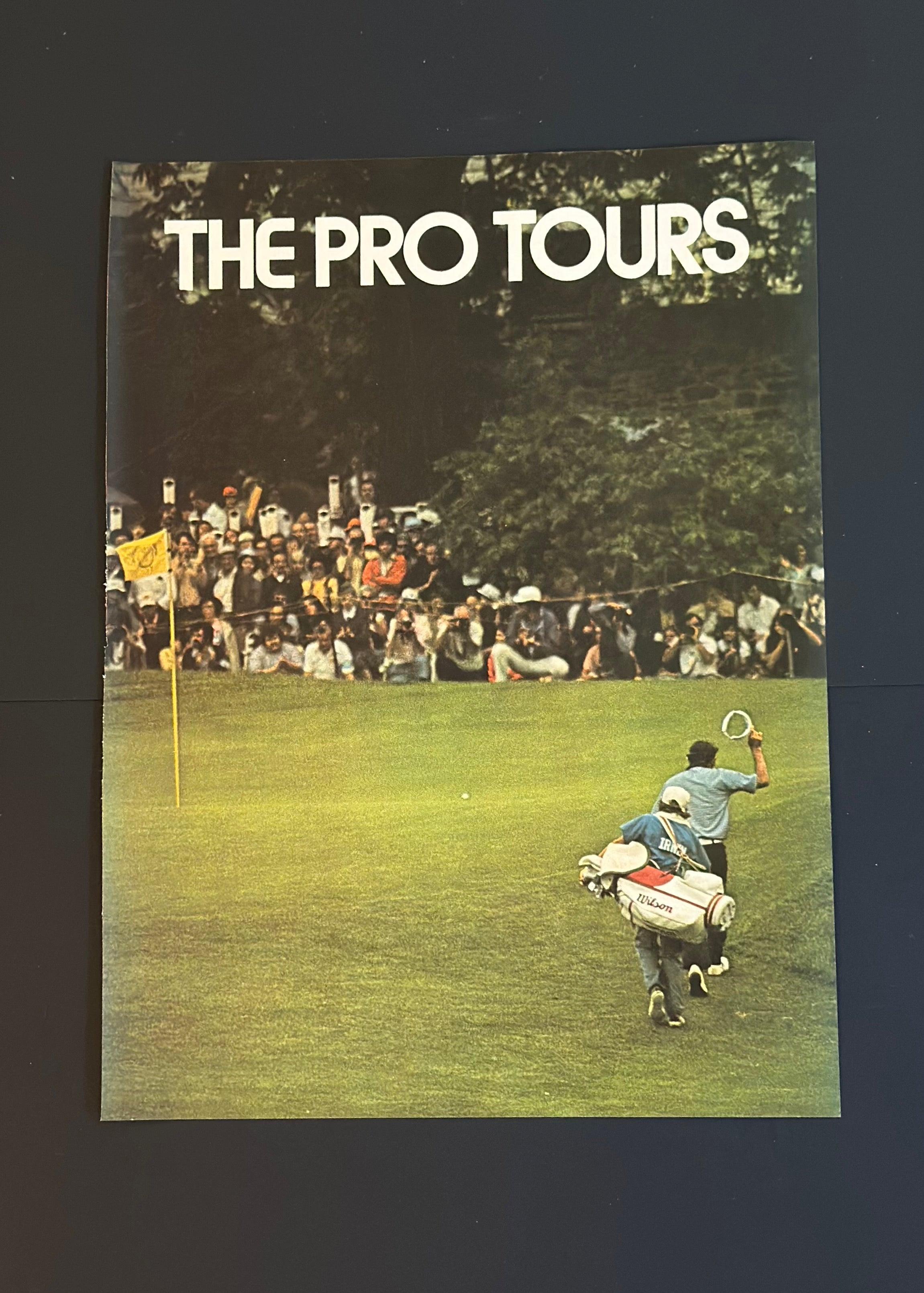 Vintage “The Pro Tours” Golf Ad – 1970s